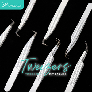 SP cils nouveau <span class=keywords><strong>prix</strong></span> de gros de haute qualité étui personnalisé extension de cils <span class=keywords><strong>pince</strong></span> à épiler cils <span class=keywords><strong>pince</strong></span> à épiler - Product Image 5