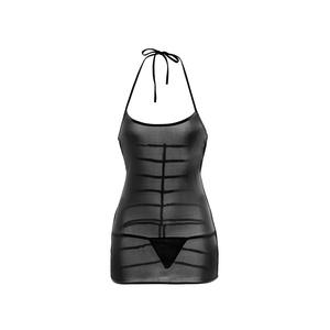 Vente en gros dos nu licou chemise de nuit Hot U décolleté évidé fesses Bondage Sexy transexuelle femme Lingerie - Product Image 4