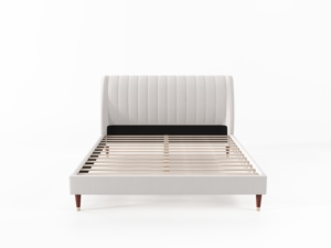 <span class=keywords><strong>Letto</strong></span> per Arredamento Camera da <span class=keywords><strong>Letto</strong></span> 160x200 in Legno Struttura <span class=keywords><strong>Letto</strong></span> con Testiera Imbottita Singolo, a Una Piazza e Mezza, Matrimoniale, Queen e King Size - Product Image 2