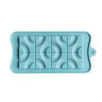 Ganze Block-Silikonform für Schokolade DIY Hausgemachte 3D-Waffel-Bonbonform Eiswürfelform Gelee-Fondant-Kuchendekoration Backzubehör