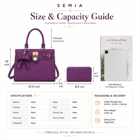 Ensemble de sacs à main en cuir pour femmes, sac fourre-tout à poignée supérieure, sac à bandoulière pour le travail, pochette assortie, grande capacité, 2 pièces