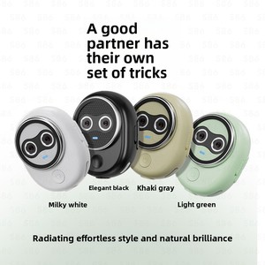 Kids' Camera Dual Lenses Engineering Plastic AI Voice Interaction 3-6 Years Milky White Elegant Black Khaki Gray Light Green - Product Image 1