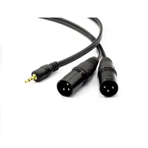 100M 4pin Số Lượng Lớn 90 Độ Nam Để Nữ Microphone Cable 4P XLR