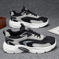 Nouvelles Baskets de Sport Décontractées pour Hommes, Haute Qualité, Respirantes, en Maille Blanche, Rehaussantes, Tendance et Robustes