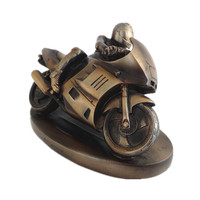 Trophée de moto en résine WeiVista, sculpture de récompense pour course automobile, vente en gros