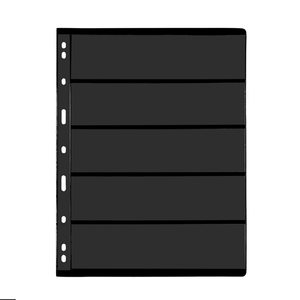 Pack professionnel en plastique sans acide PET clair 9 trous Standard Page Fit timbre <span class=keywords><strong>Album</strong></span> liant 5 poches <span class=keywords><strong>Pages</strong></span> pour les collectionneurs de <span class=keywords><strong>timbres</strong></span> - Product Image 2