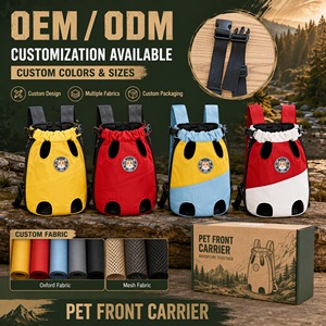 Transportín Delantero para Mascotas con Correas para Hombros, Cuerpo y Aberturas para Patas en Tela Oxford Suave, para Transporte Delantero y Trasero, Modelo S-8623 - Product Image 6