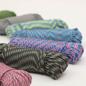 เชือกเต็นท์ไนลอนที่มีความแข็งแรงสูงและทนทานต่อการสึกหรอ เหมาะสำหรับเต็นท์กลางแจ้งและกันสาด เชือกไนลอนกันลม - Product Image 5