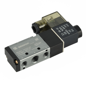 Van điện từ khí nén 4v210-08 1/4 inch 2 vị trí Van đảo chiều hướng 5 chiều Van điện từ điều khiển không khí 220V 24V - Product Image 2