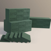 YILIANG vente en gros usine oasis aspac vert mousse florale fraîche mousse florale humide pour la décoration florale