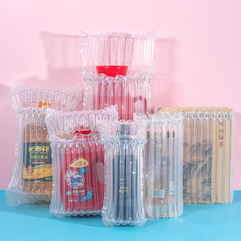 Protective Cushioning Material Wrap Inflatable Packaging Bubble Protection Air Column Bag Air Packing
