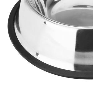 Alta Qualidade De Aço Inoxidável Inferior Eco-friendly Não-Slip Pet <span class=keywords><strong>Bowl</strong></span> Anel De Borracha Lovely Pet Alimentador Beber Tigela para Gatos Cães - Product Image 3