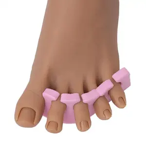 Fábrica al por mayor proveedor <span class=keywords><strong>de</strong></span> <span class=keywords><strong>uñas</strong></span> salón manicura práctica <span class=keywords><strong>pie</strong></span> entrenamiento pantalla suave silicona práctica pies <span class=keywords><strong>para</strong></span> <span class=keywords><strong>uñas</strong></span> - Product Image 5