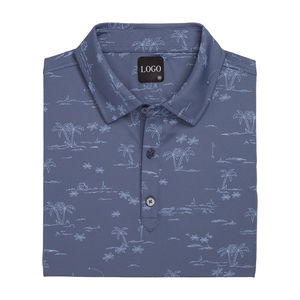 Biểu Tượng Tùy Chỉnh Thiết Kế Sang Trọng Chất Lượng Cao Tropic Golf In Lisle Tự Cổ Áo Thăng Hoa Hiệu Suất Polo Áo Sơ Mi Cho Nam Giới - Product Image 1