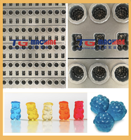 Ligne de production de bonbons gélifiés entièrement automatique avec écran tactile Siemens et certification CE