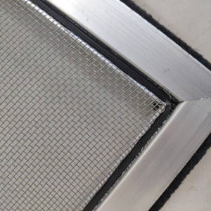 หน้าต่างบานเลื่อนโครงอะลูมิเนียมพร้อมมุ้งไฟเบอร์กลาสกันแมลงและกรองอากาศแบบยืดหดได้ - Product Image 2