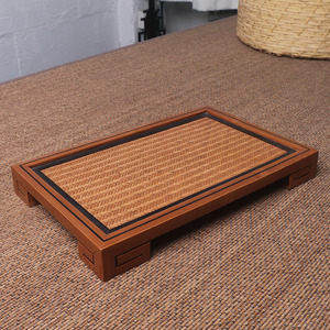 Bamboo <b>Tea</b> <b>Set</b> With Lid Square Tray Handmade Traditional Chinese Kung Fu <b>Tea</b> <b>Set</b> Afternoon <b>Tea</b> - Product Image 2