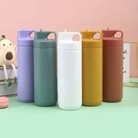 Muestra Gratuita de Botella de Agua de Alta Calidad de 550 ml (160 oz) con Logotipo Personalizado, Color Puro, Termo de Acero Inoxidable