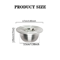 1 Pod Wareset – Capsule de café réutilisable en métal, rechargeable, en acier inoxydable, durable, pour machine Bialetti