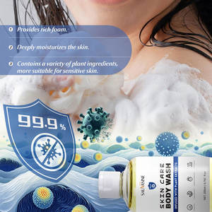 Gel de ducha suave y nutritivo para la piel natural del cuerpo, gel de ducha refrescante con extracto de plantas naturales. - Product Image 2