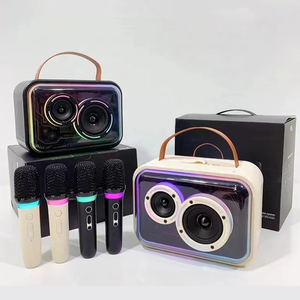 JS-312ลำโพง BT ไร้สายแบบถือไมโครโฟนไฮไฟซับวูฟเฟอร์ไมค์ดิสโก้คาราโอเกะ <span class=keywords><strong>MP3</strong></span>เบสหนักเล่นเพลงโหมด <span class=keywords><strong>BTS</strong></span> WIFI - Product Image 3