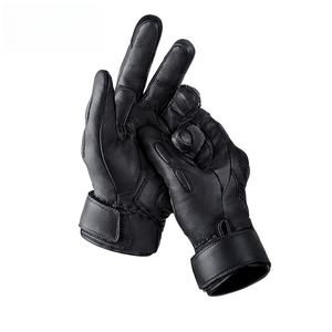 Accessoires pour moto, gants de moto en cuir de chèvre coupe-vent et imperméables - Unisexe - Product Image 2