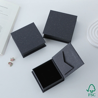 Boîte à bijoux magnétique personnalisée Everwin, nouvelle boîte de rangement pour bijoux, boîte rigide élégante pour boucles d'oreilles, bagues et colliers