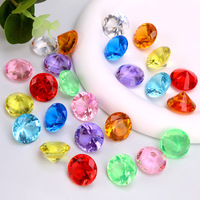 Cristaux de glace multicolores pour bijoux DIY, pierres précieuses acryliques, diamants de cristal, artisanat en cristal pour distributeur automatique