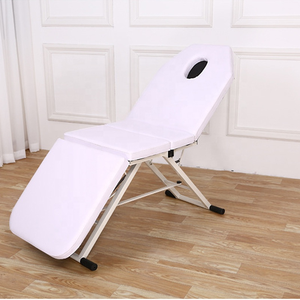 طاولة تدليك قابلة للتعديل للظهر والرجلين, سرير للمعالجة الخارجية مصنوع من الفولاذ المقاوم للصدأ قابل للطي - Product Image 5