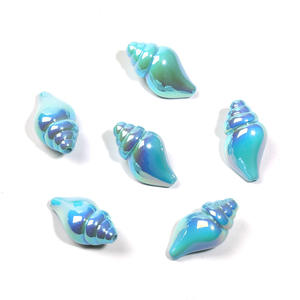 20*35mm Colorful Seashell <b>Beads</b> Acrylic Ocean <b>Shell</b> Pearl Spacer <b>Beads</b> for DIY Bracelet Jewelry Making DIY Pen Decor Accessories - Product Image 5