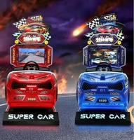 Machines d'arcade à monnayeur, simulateur de course 26 pouces, jeu de conduite automobile d'arcade, machine de divertissement pour centre de jeux en gros