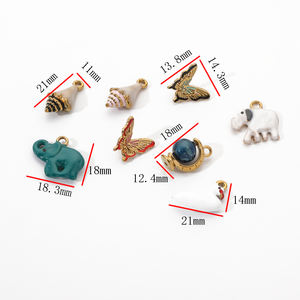 Bracelet en pierre semi-précieuse en forme de goutte d'eau multicolore <span class=keywords><strong>bohème</strong></span>, chaîne en acier inoxydable plaqué or, bracelet pour cadeau quotidien - Product Image 1