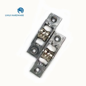 Phụ Kiện Cửa Sổ Và Cửa Trượt UPVC Con Lăn Đơn Hợp Kim Kẽm Có Rãnh Ròng Rọc - Product Image 2