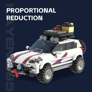 Set di Costruzioni Personalizzate Basato sui Tuoi <span class=keywords><strong>Schizzi</strong></span> con Serie Auto (Veicoli Fuoristrada e Auto Sportive) e Personaggi IP Aziendali - ABS - Product Image 3