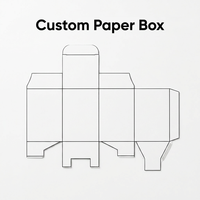 Boîtes d'expédition en papier kraft brun carrées pliables personnalisées, petite boîte d'emballage idéale pour les bougies parfumées votives