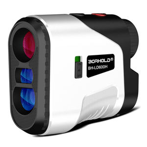 Télémètre laser de golf haute précision 600/800/1000M avec batterie amovible (couleurs noir/blanc/gris) pour le golf et la chasse - Product Image 1