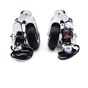 Train d'atterrissage de moto rétractable automatiquement, roues de sécurité anti-basculement pour FLH Road Street Glide Senior - Product Image 1