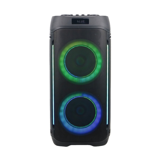 Portable Wireless Boombox Speaker with 6.5" Woofer 40W Output Battery-Powered Speakers