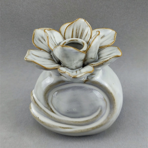 Sıcak satış dayanıklı seramik çiçek difüzör şişe kamış hava spreyi Aroma tütsü ve tütsü sahipleri ile ev dekor için - Product Image 4