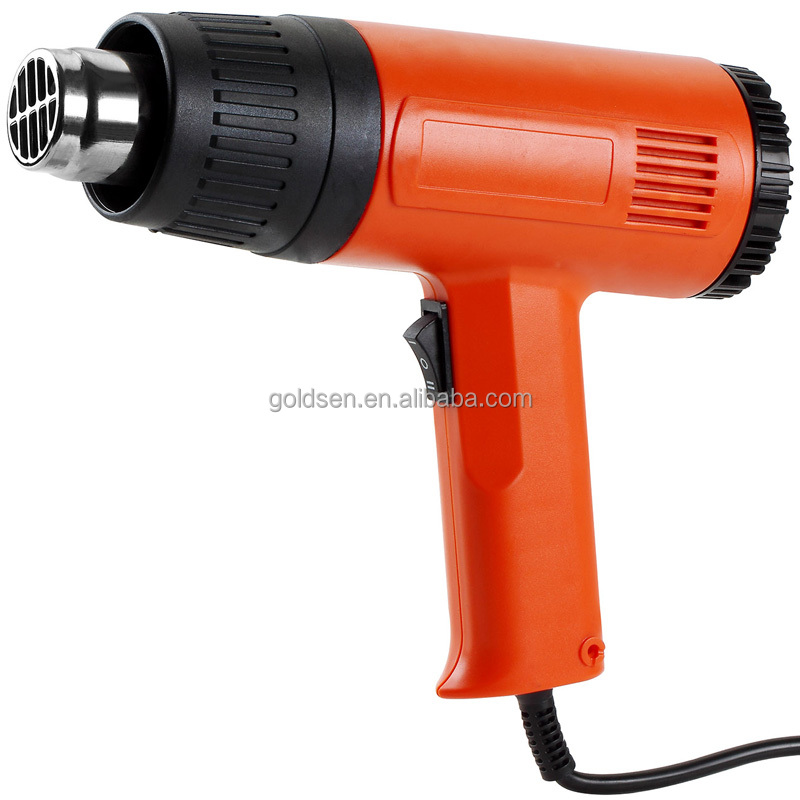 TOLHIT 127v 220v 2000w Digital Temperature Adjustable Heat Shrinking Heating Gun Welding Tools Portable Electric Hot Air Gun