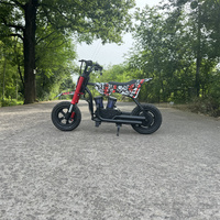 Motocicleta Eléctrica de 24V para Niños, Motor de 350W, Neumático Neumático, Juguete de Auto para Tres Niños
