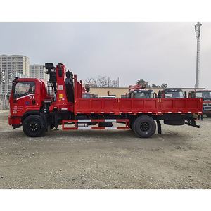 Camión Grúa Dongfeng D1 4*2 Xinweili de 8 Toneladas con Brazo Plegable, Vehículo de Transporte con Elevación Hidráulica - Product Image 2