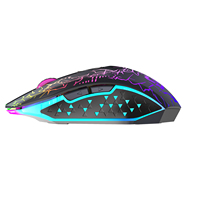 OEM Lighting optische Gaming-Maus, kabellos, RGB, Dual-Modus, LED-Hintergrundbeleuchtung, OEM RGB Gaming-Maus für Laptop und Tablet