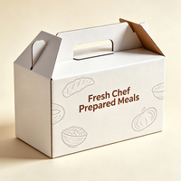Boîtes en carton ondulé personnalisées, boîtes d'emballage alimentaire personnalisées, impression de boîtes intégrées respectueuses de l'environnement