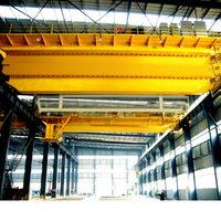 Pont roulant à double portique sur mesure 10-50T, portée jusqu'à 35m, qualité industrielle, nouveau moteur/pompe