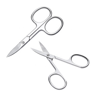 กรรไกรตัดเล็บสแตนเลสหนาขนมิงค์ทนทานเครื่องมือความงามขายส่ง - Product Image 1