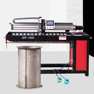 เครื่องเชื่อมตะเข็บตรงสแตนเลสอัตโนมัติ 25KW พร้อมระบบควบคุม PLC สำหรับการแปรรูปโลหะแผ่น ลดราคาพิเศษ - Product Image 2