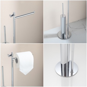 <span class=keywords><strong>Brosse</strong></span> longue multifonctionnelle en acier inoxydable 304 pour salle de bain avec porte-<span class=keywords><strong>papier</strong></span> hygiénique - Product Image 5