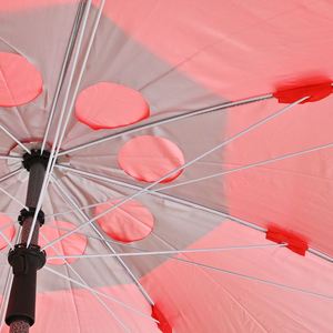 Sombrilla de Playa Plegable con Protección UV, Impermeable, para Exteriores, con Logotipo Personalizado OEM, Parasol Grande para Patio - Product Image 4