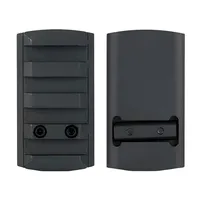 LAMBUL Tactical Red Dot Scope Mount Plate Base untuk G17 G19 G22 G23 G26 G27 G34 Kompatibel untuk Universal Mini Red Dot Sights
